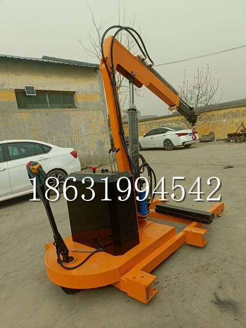 鄂托克前旗自卸车厢随车吊 自制轮式四不像起重机 四驱平板吊 5吨 贵盛